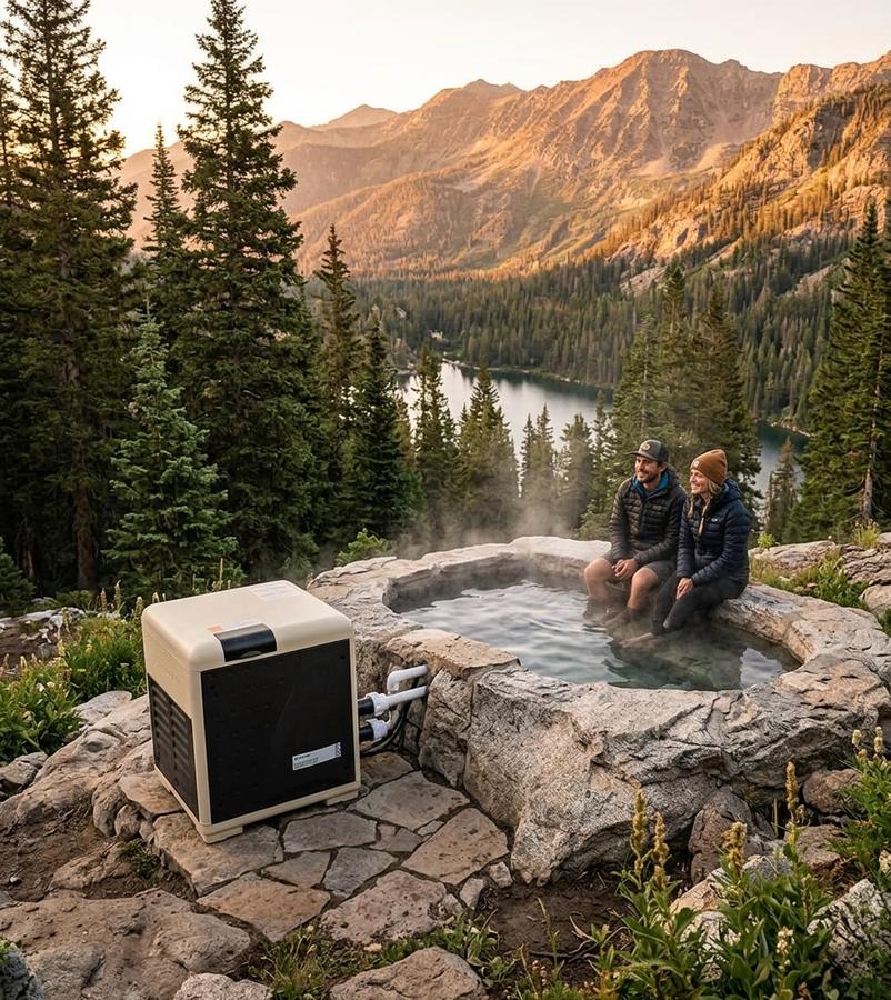 MasterTemp 400HD with cupro-nickel exchanger